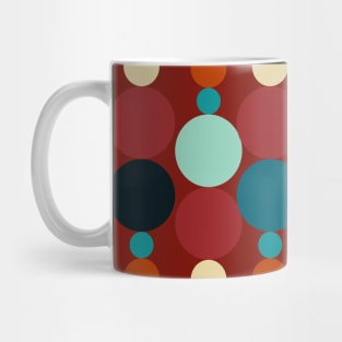 retro funky 1970's style pattern Mug